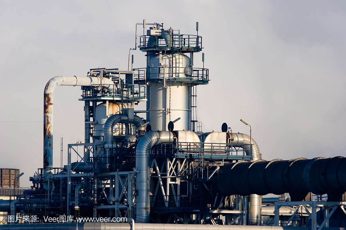 化學(xué)工廠的細節(jié)